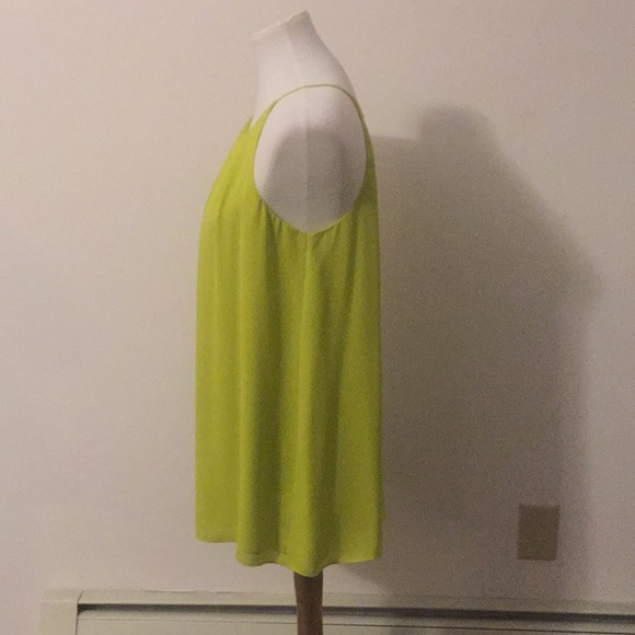 Vince Camino Chartreuse Fully Lined Camisole - Picture 3 of 8